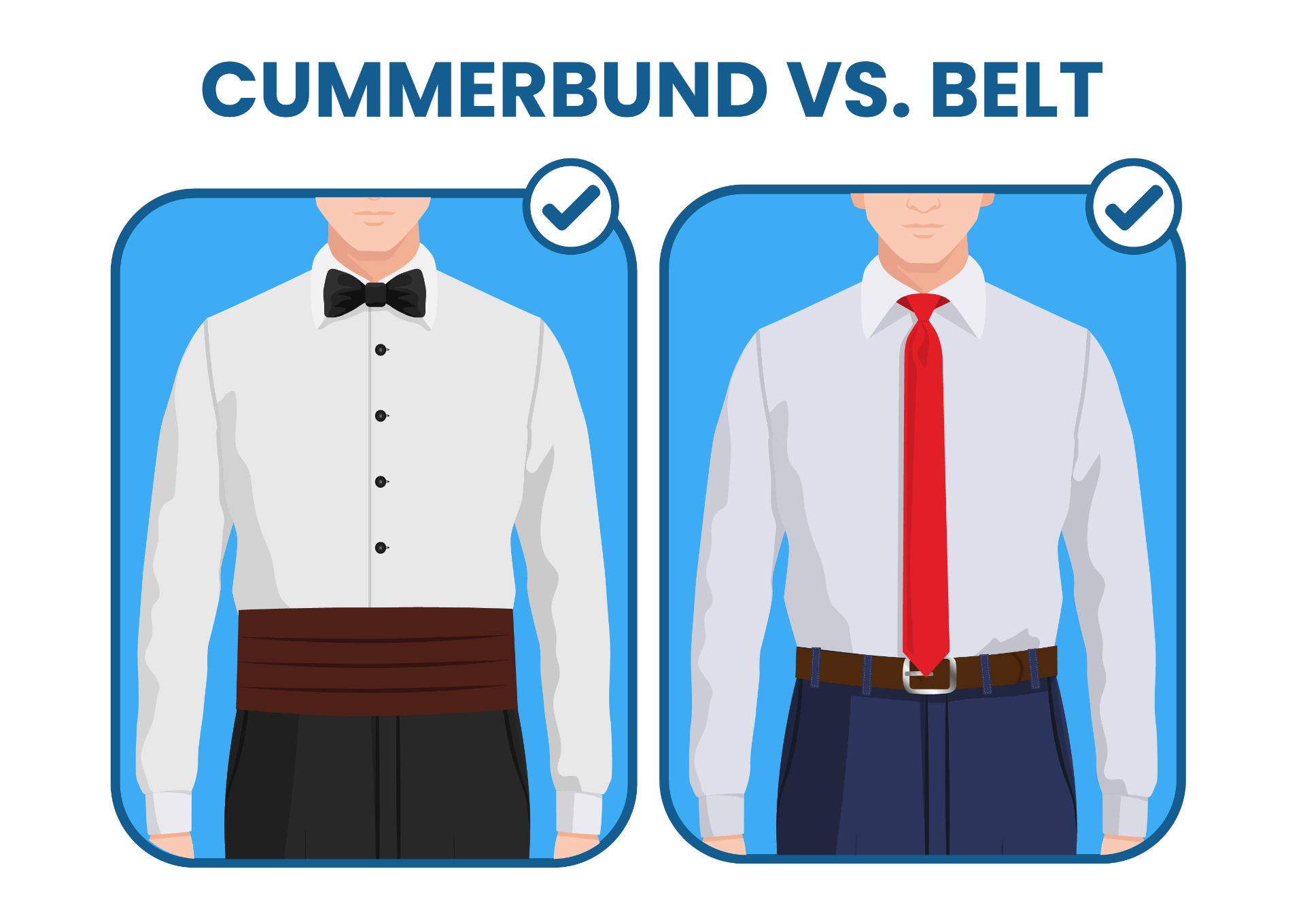 cummerband vs. belt