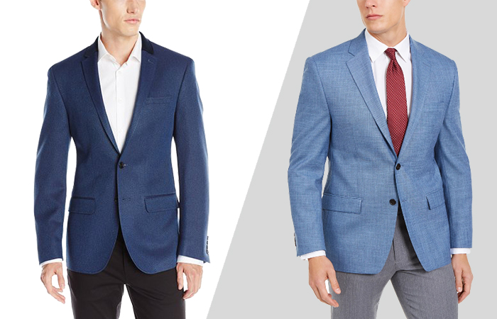 how to wear a separate contrasting blazer and pants