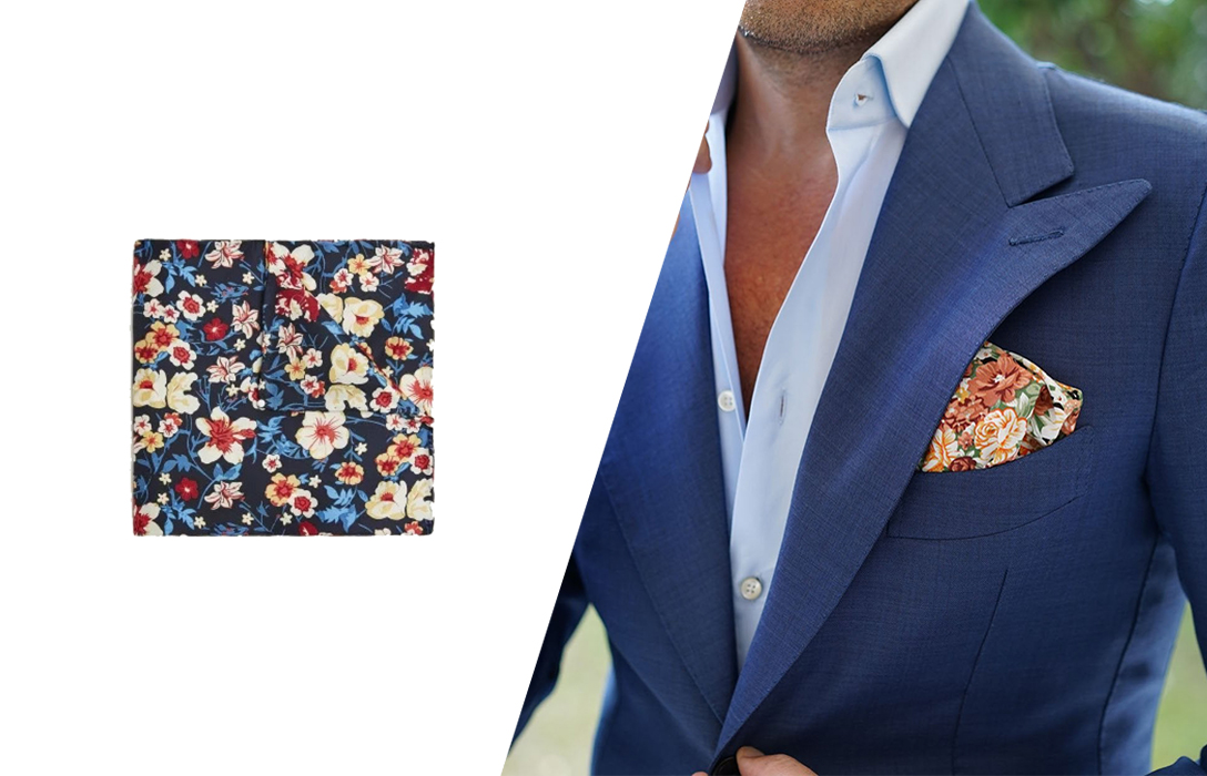 how to wear pocket square with suit