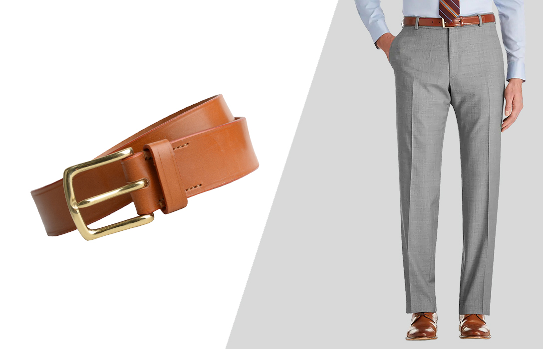 how to wear light brown belts