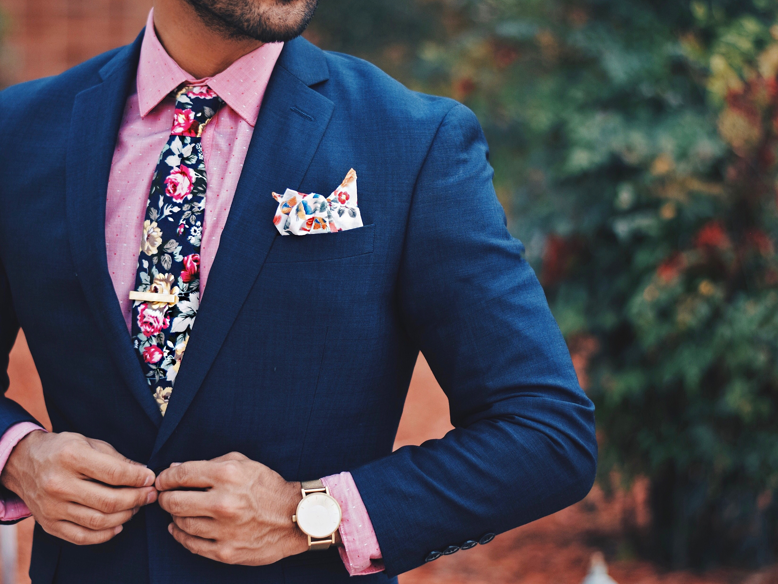 how to wear pink dress shirt color combinations