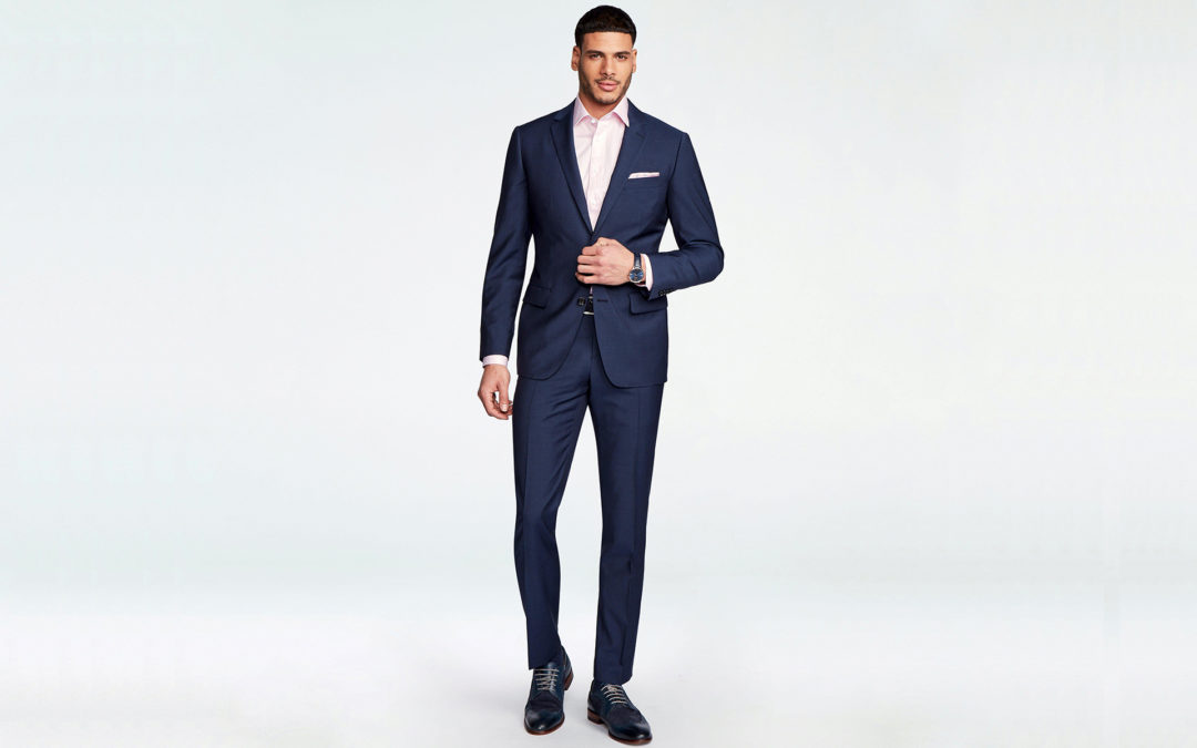 how to wear a sharkskin suit and match it properly