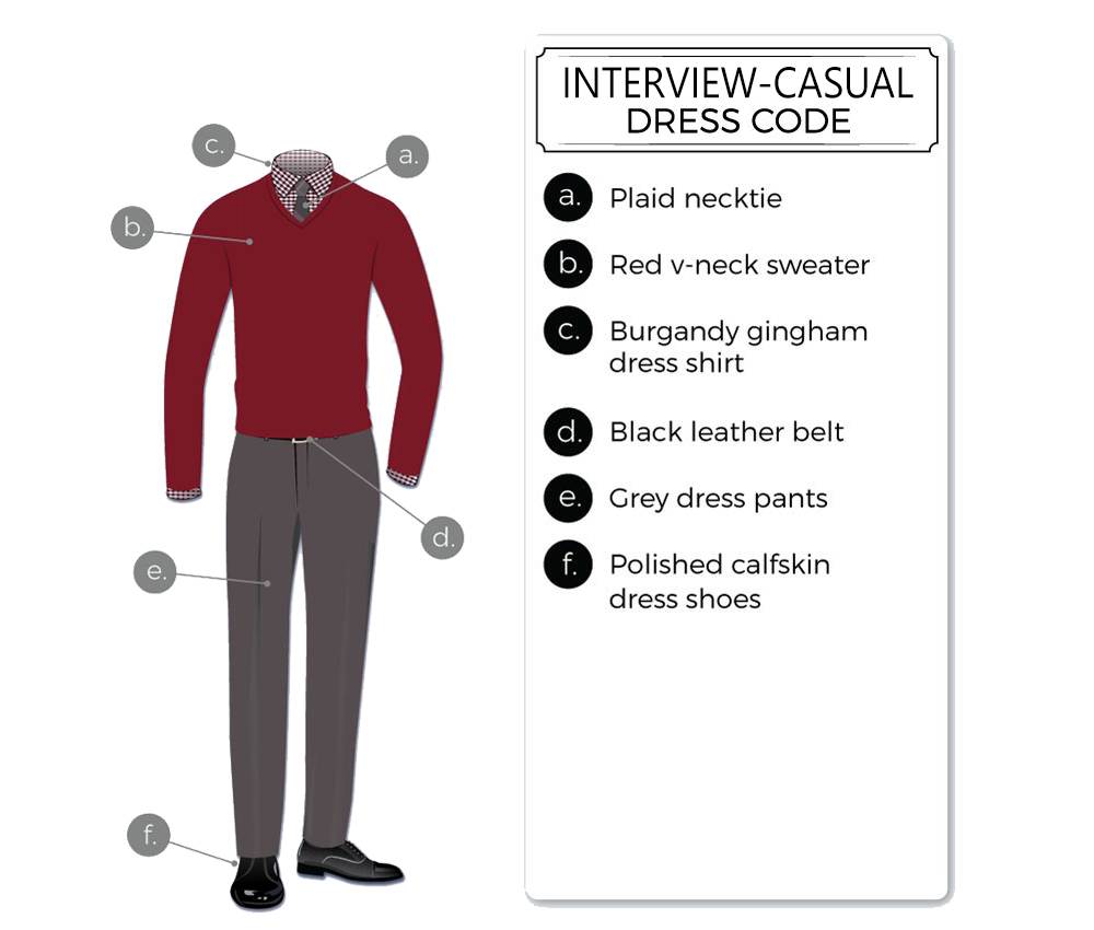 interview casual dress code attire