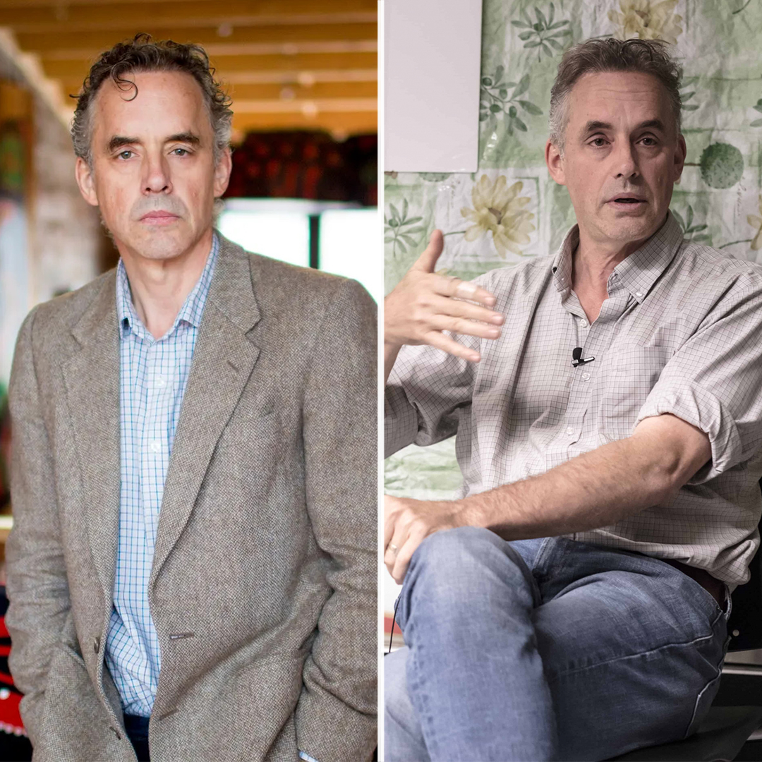 Jordan Peterson in a more casual attire