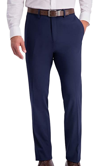 Kenneth Cole Reaction slim fit blue dress pants