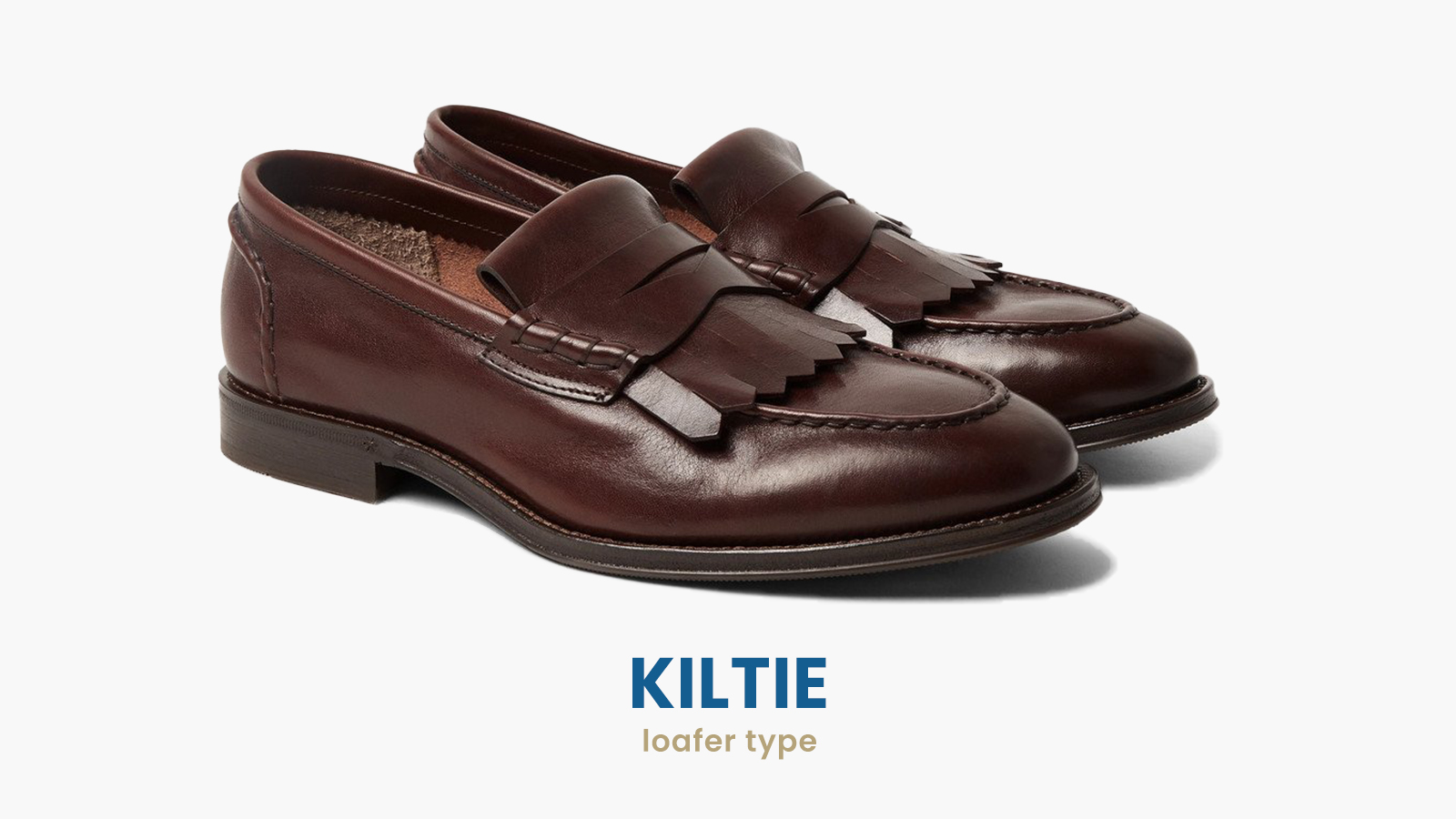 kiltie loafer type