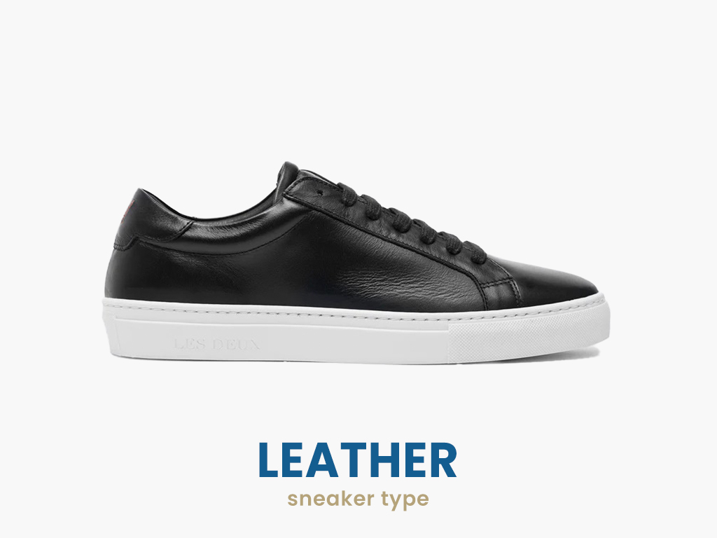 leather sneaker type