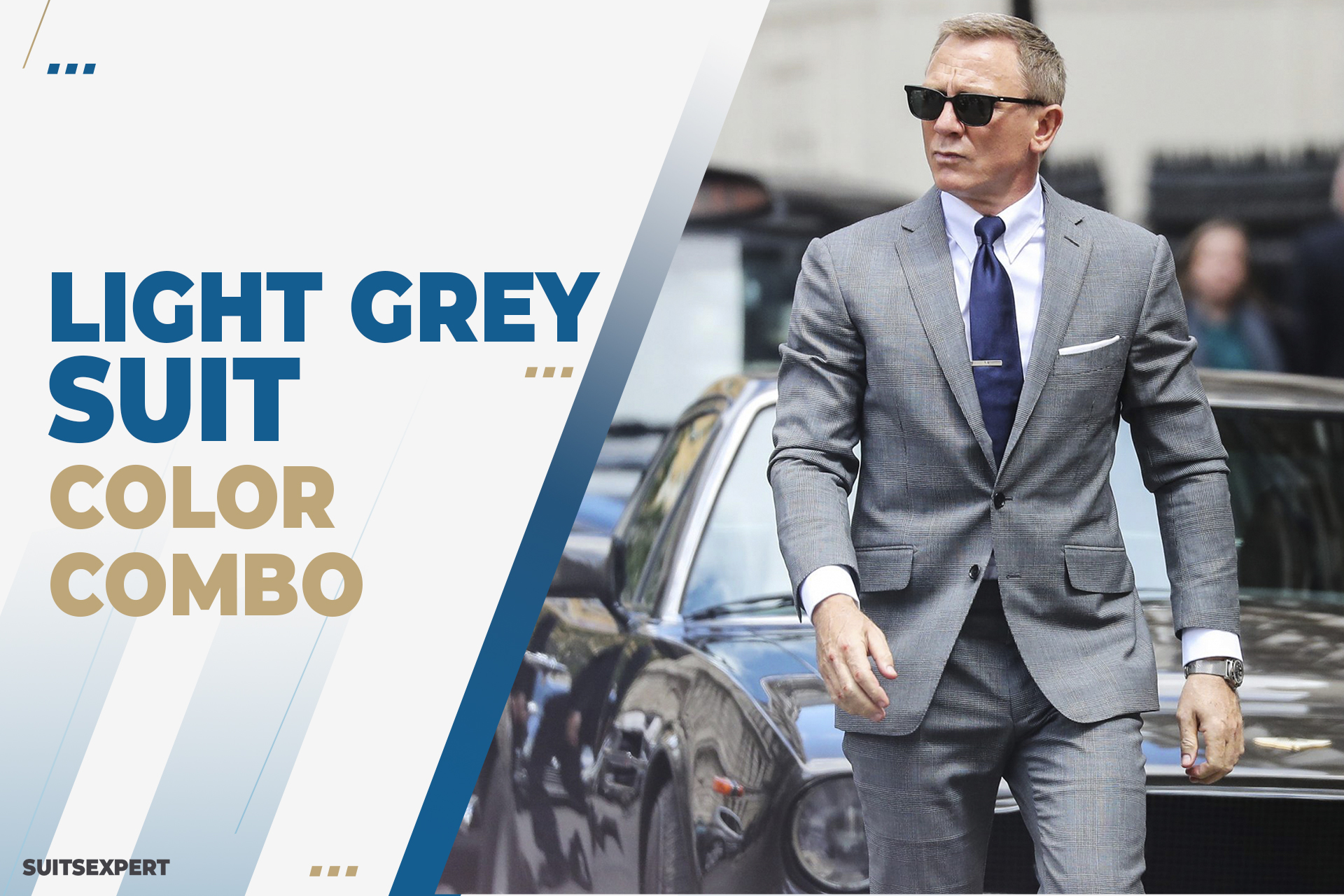 light grey suit color combinations with a shirt and tie