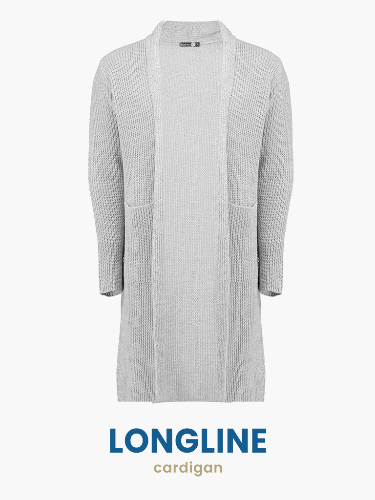 longline cardigan