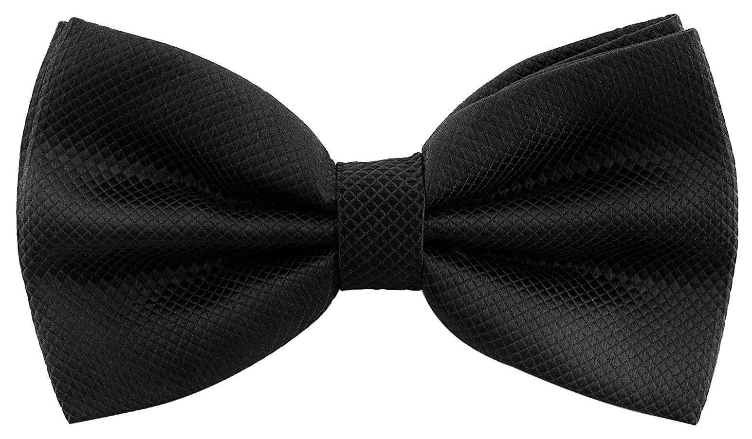 Pre-tied black bow tie by Man of Men