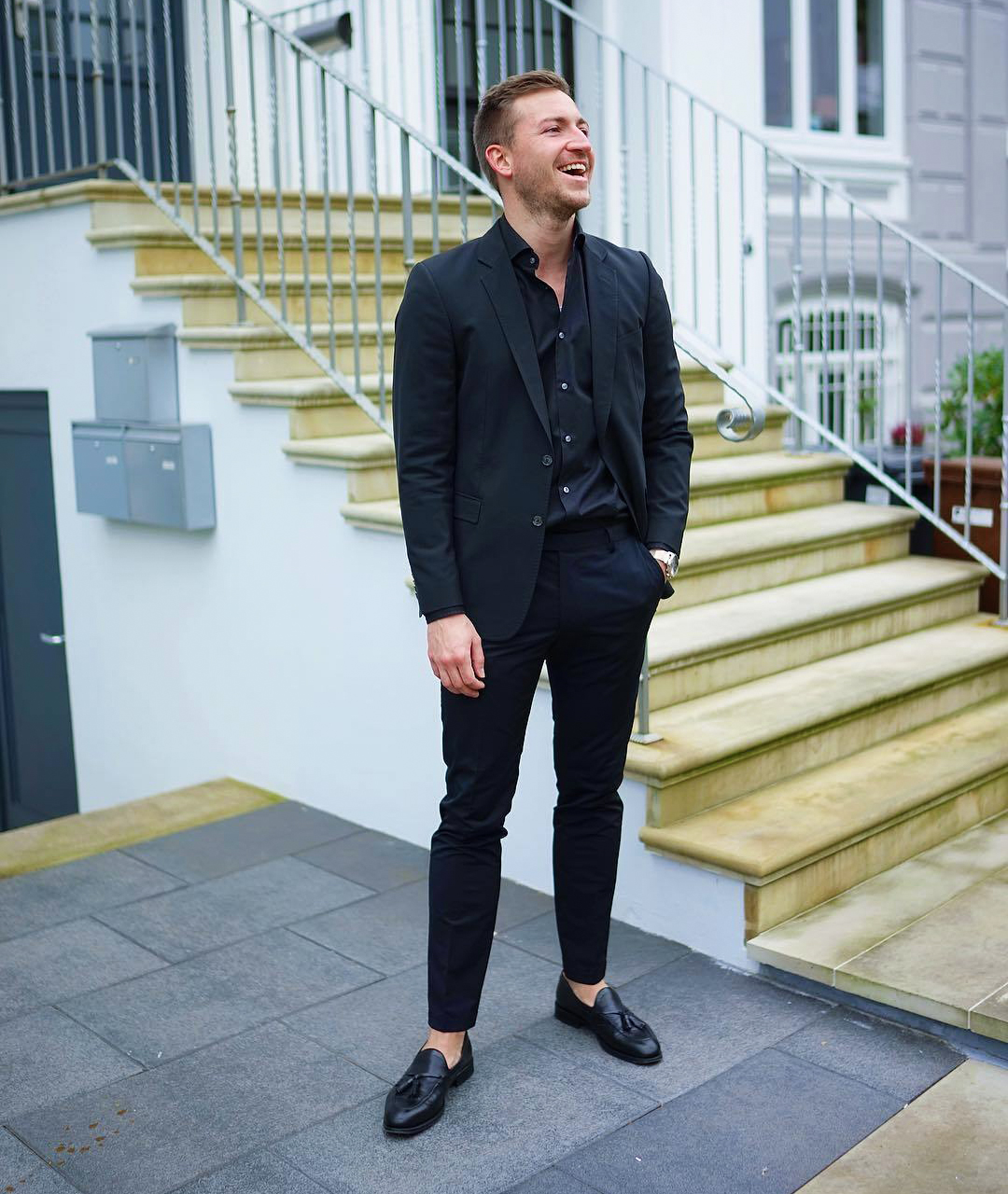 How to Wear a Men’s Black Dress Shirt - Suits Expert