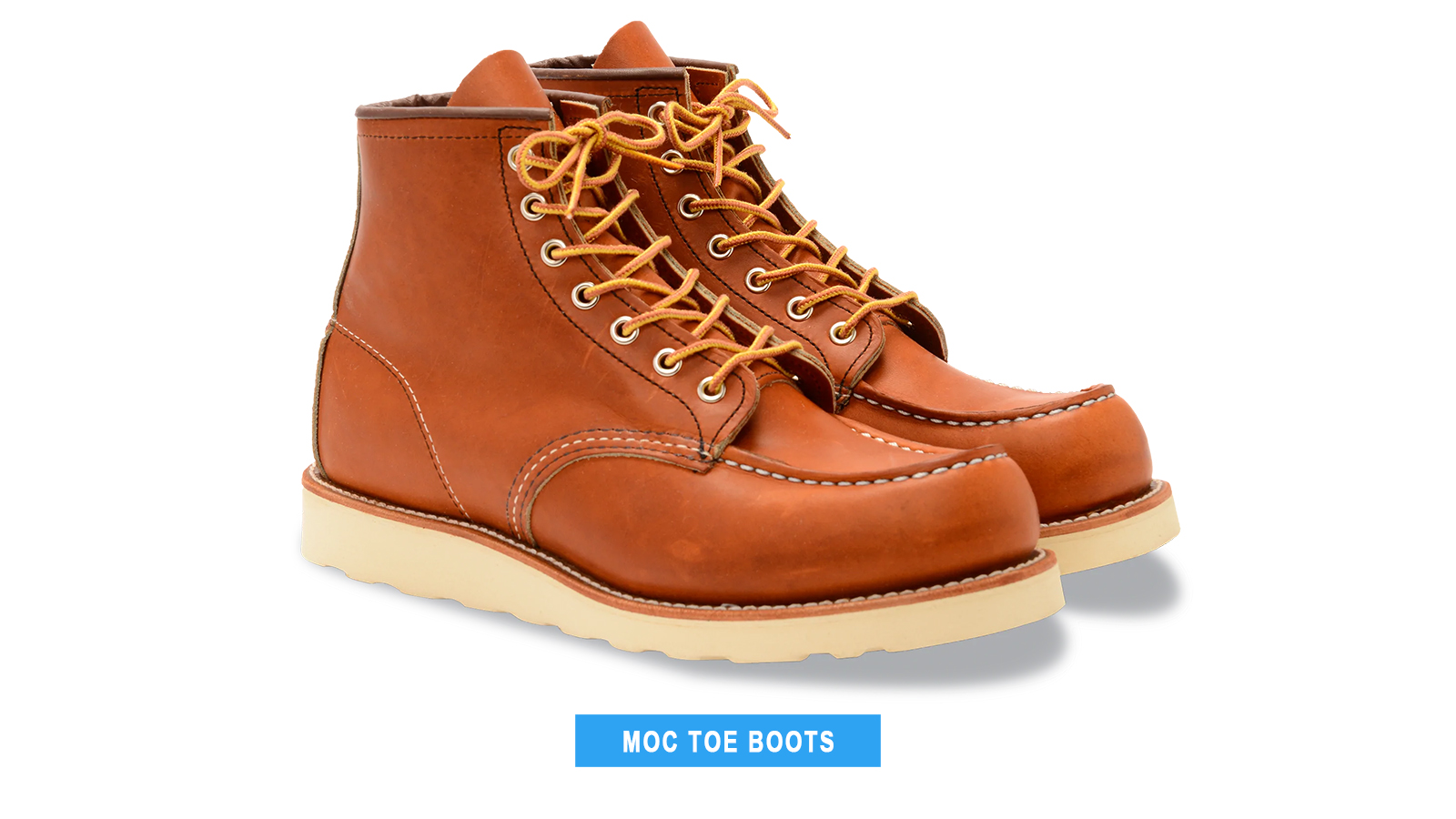 Moc Toe boot style for men
