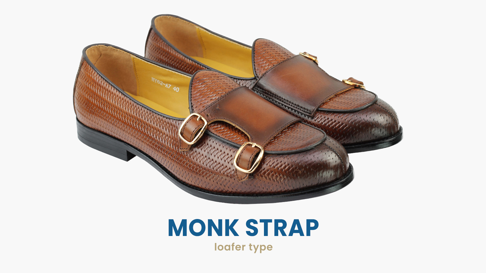 monk strap loafer type