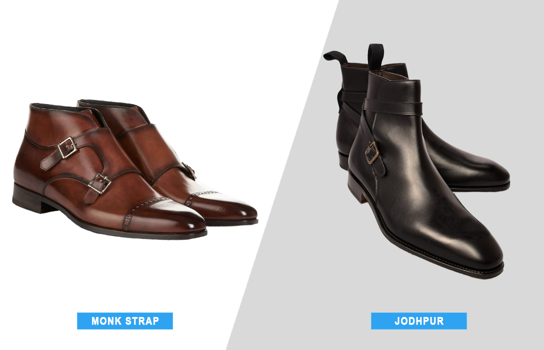 monk strap vs. jodhpur dress boots