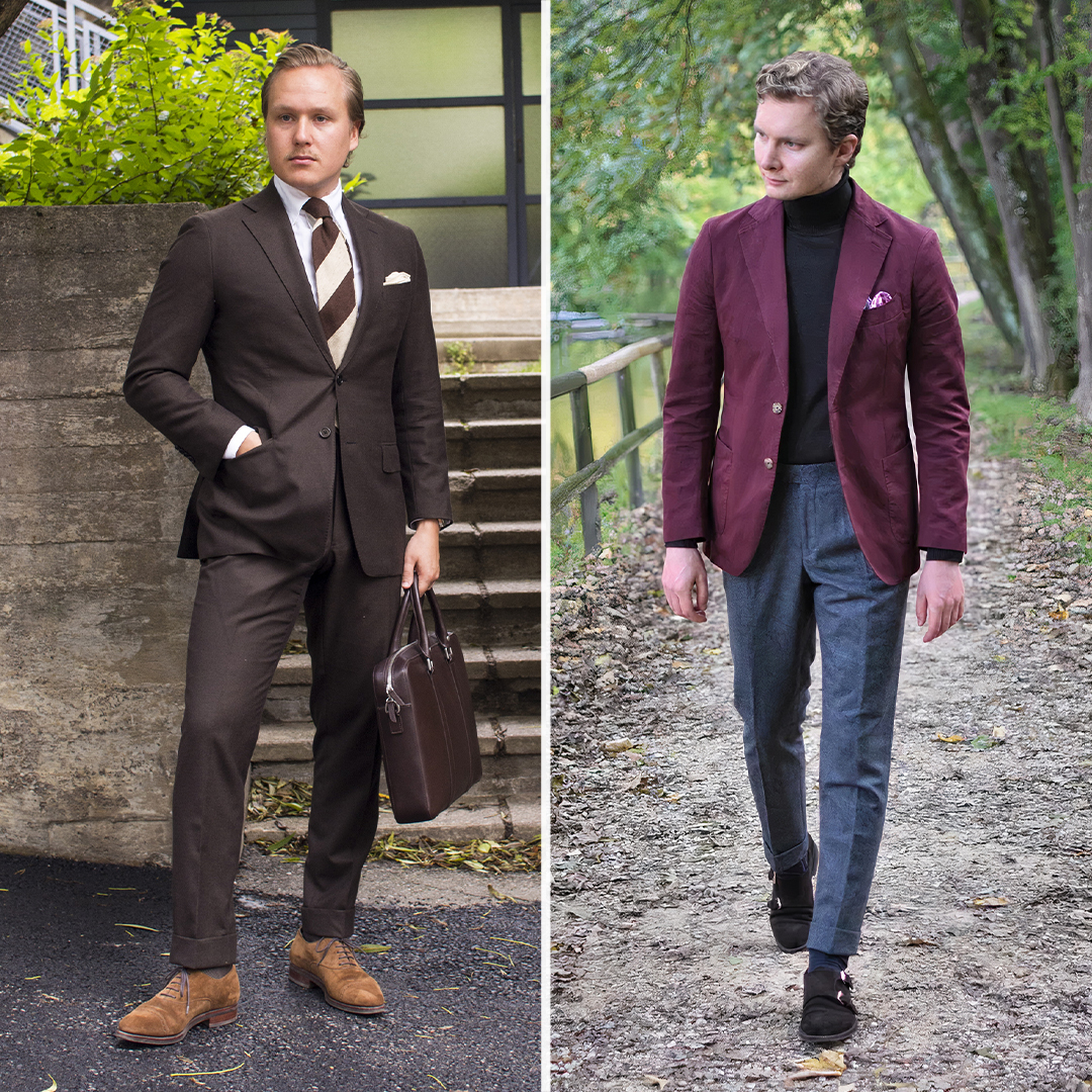 outfits that align with fall color palette