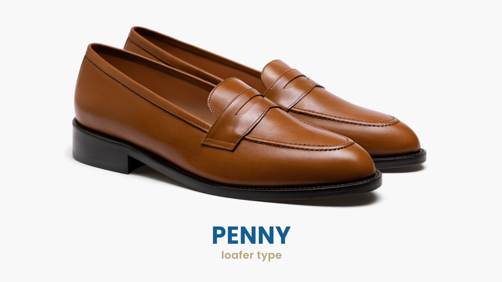 brown penny loafer shoe style