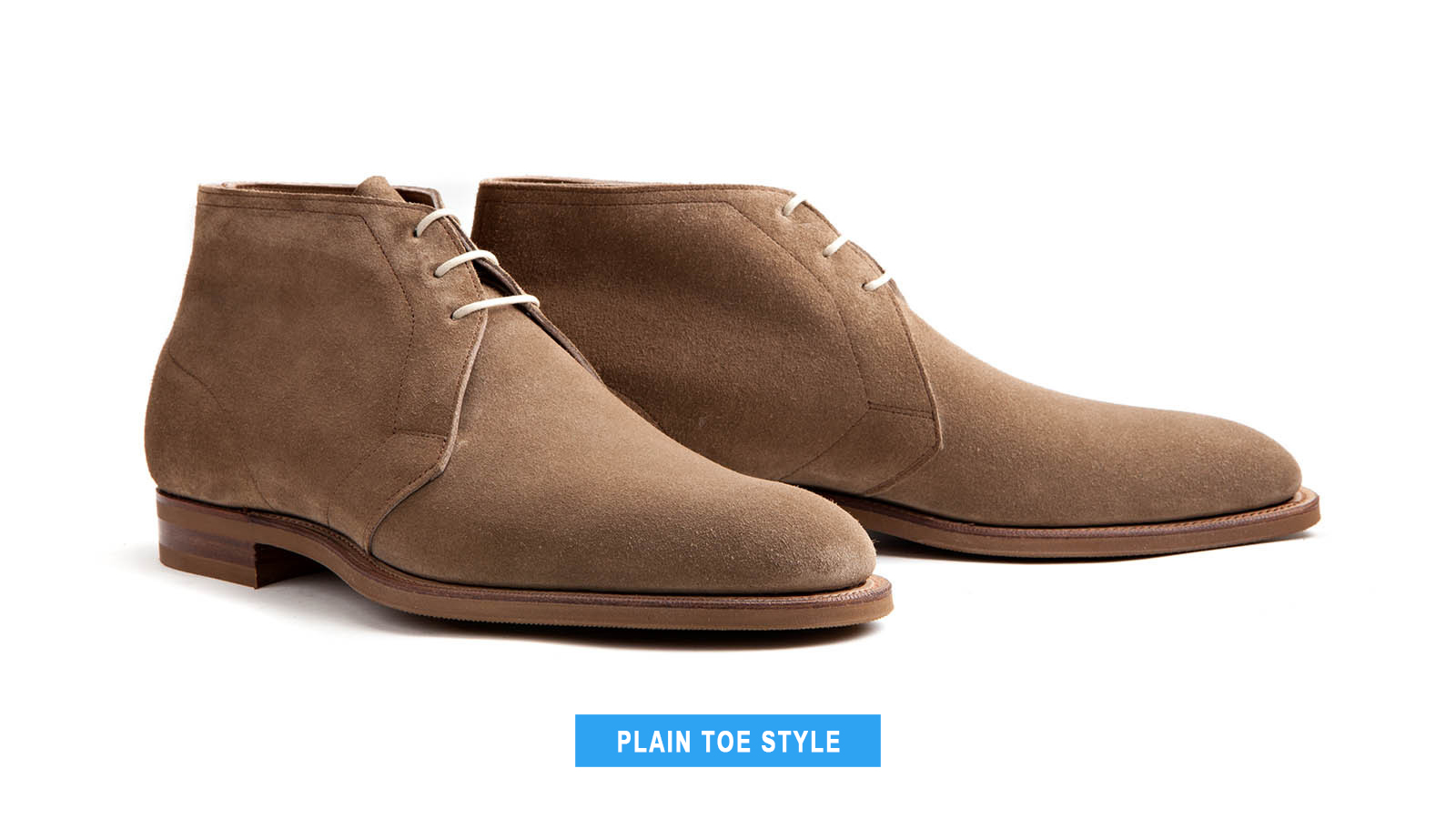 plain toe boots style