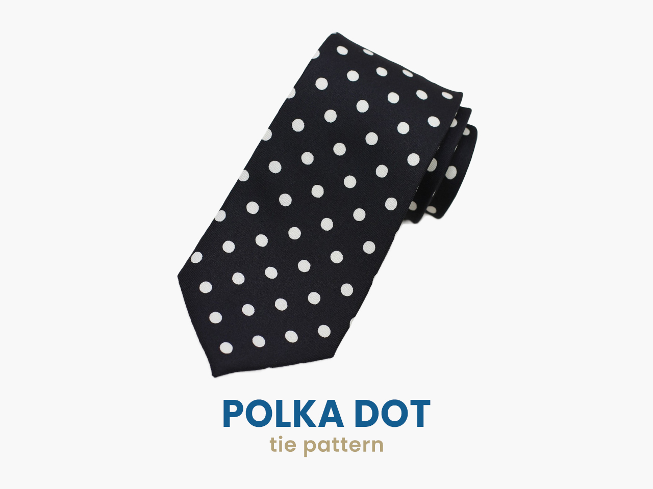 polka dots tie pattern