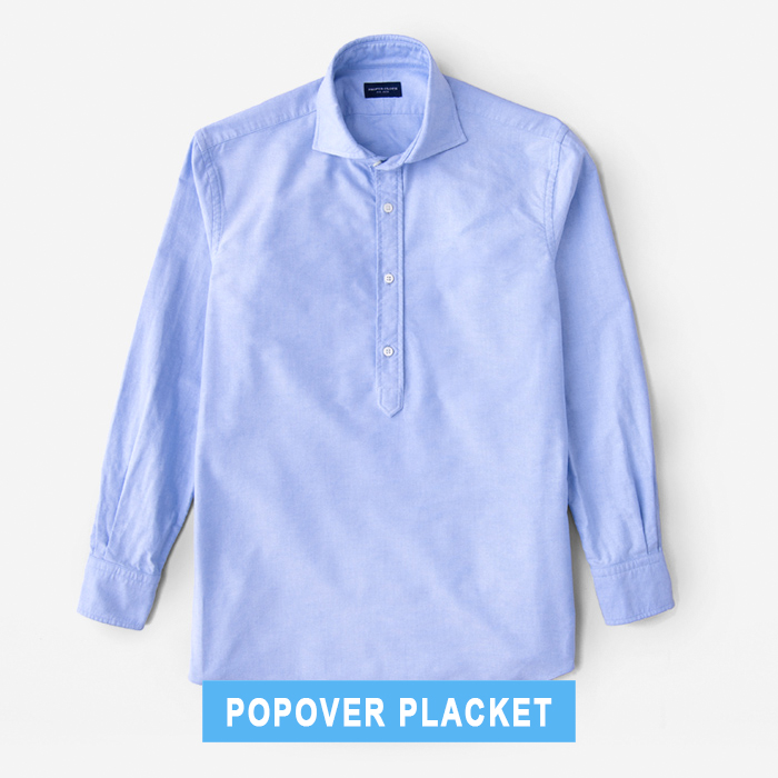 popover front placket