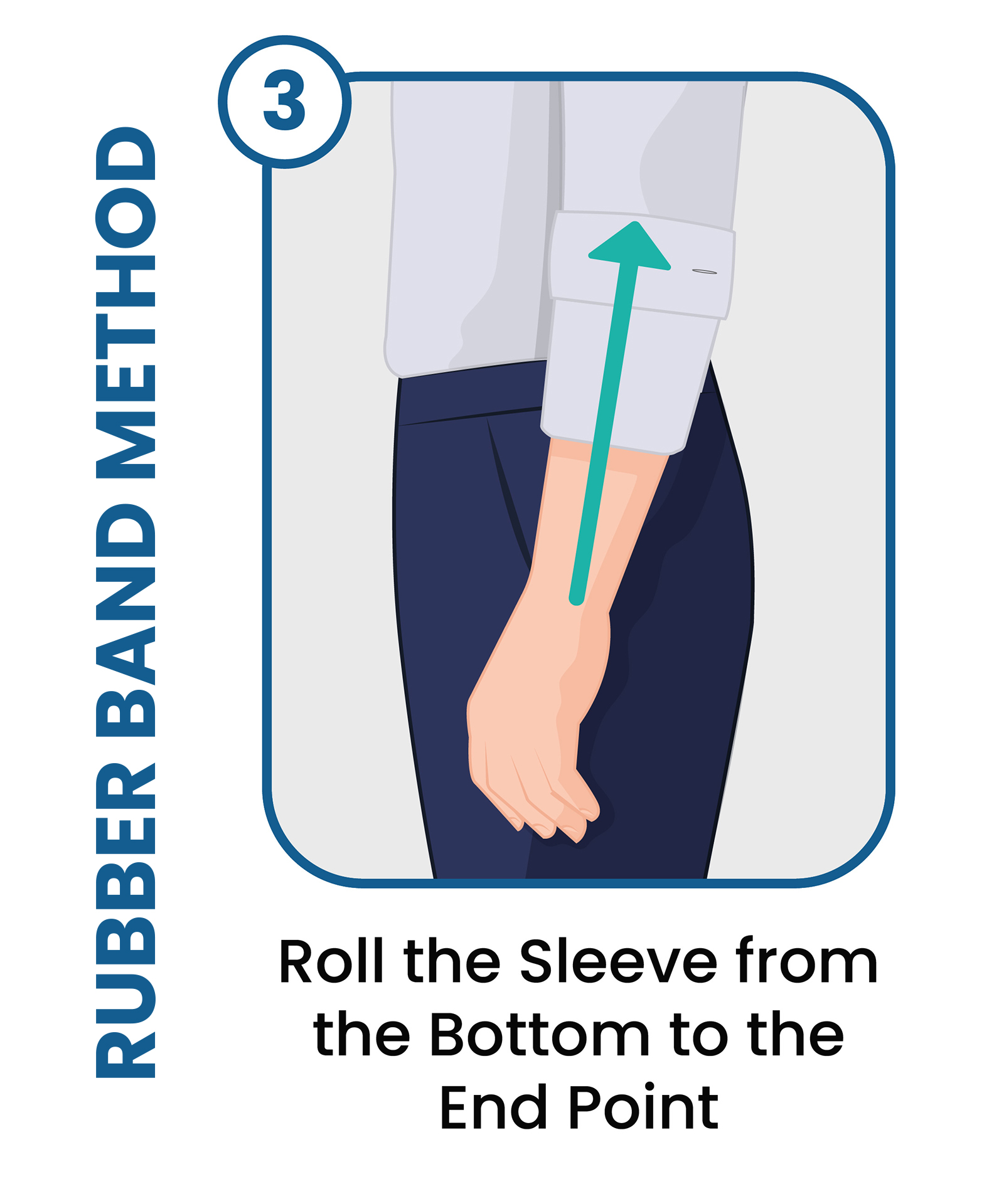 3 Different Ways to Roll Up Shirt Sleeves - Suits Expert