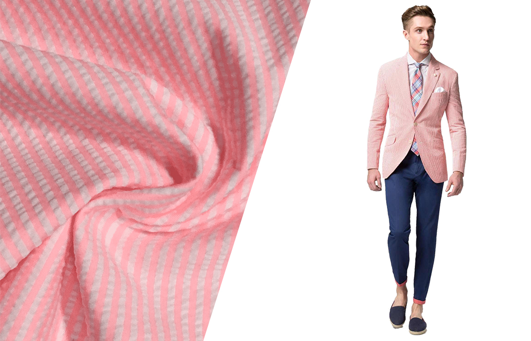 what is a seersucker suit: perfect summer wedding casual fabric