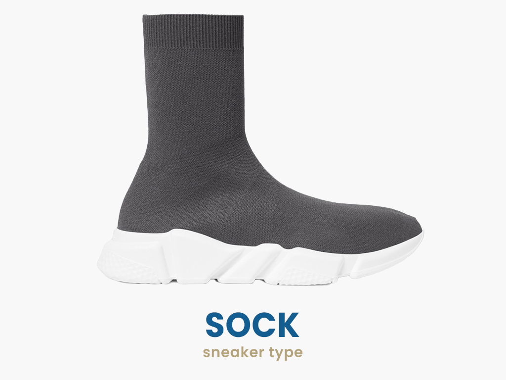 sock sneaker type