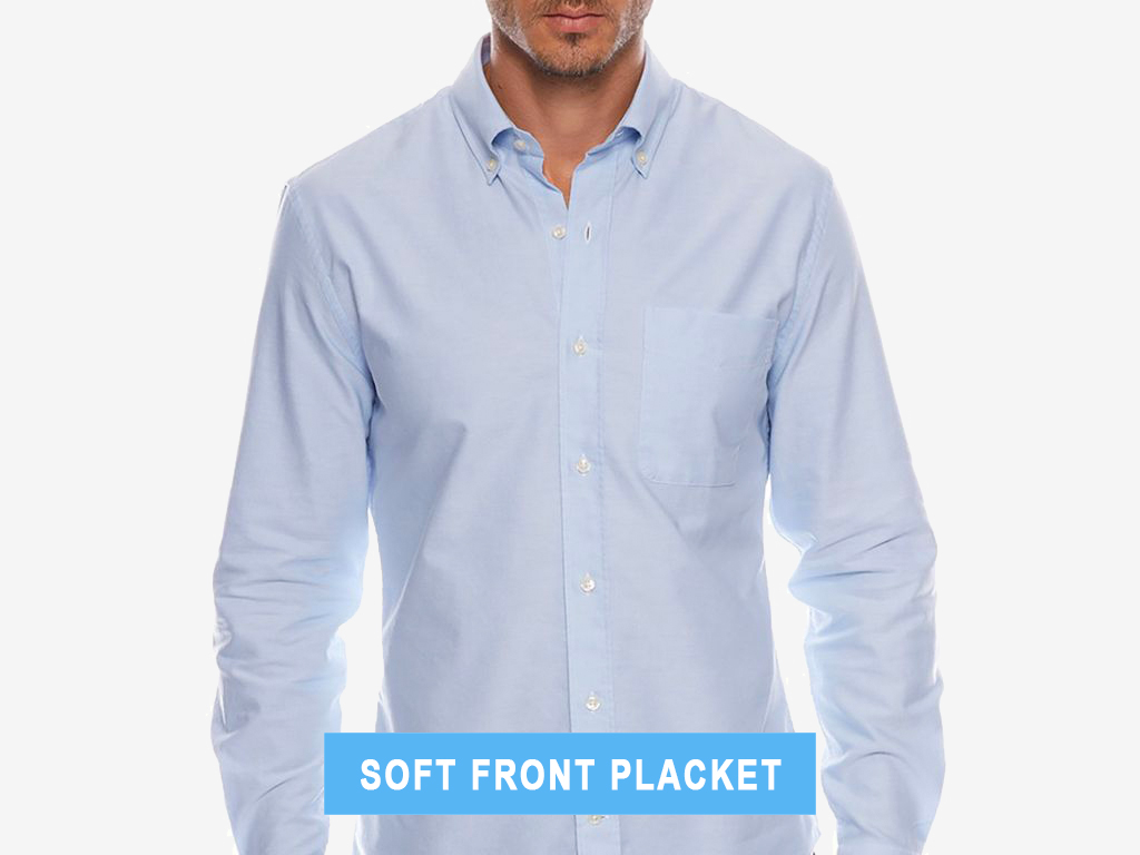 soft front placket