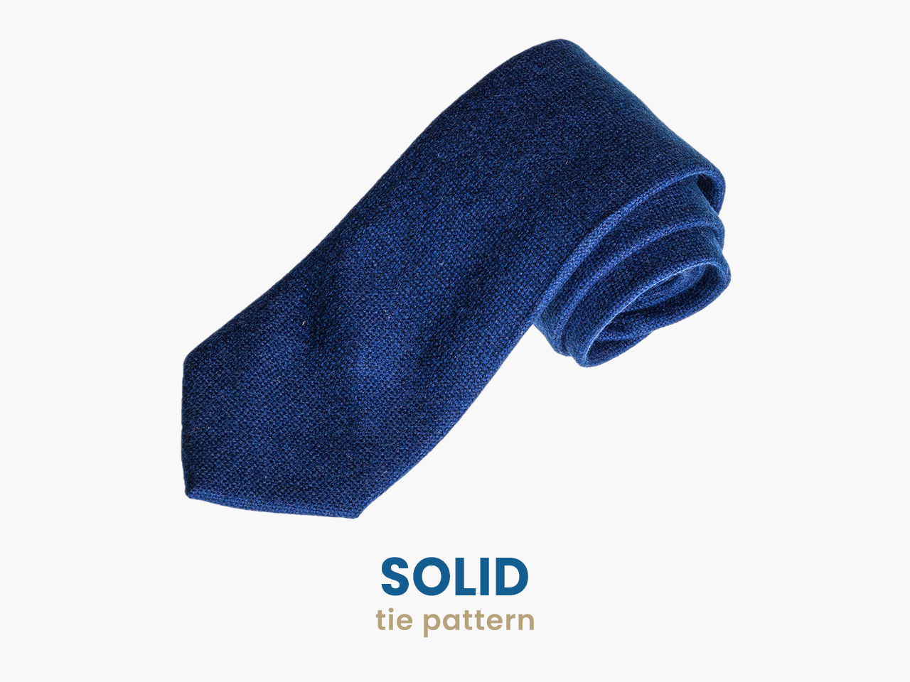 solid tie pattern