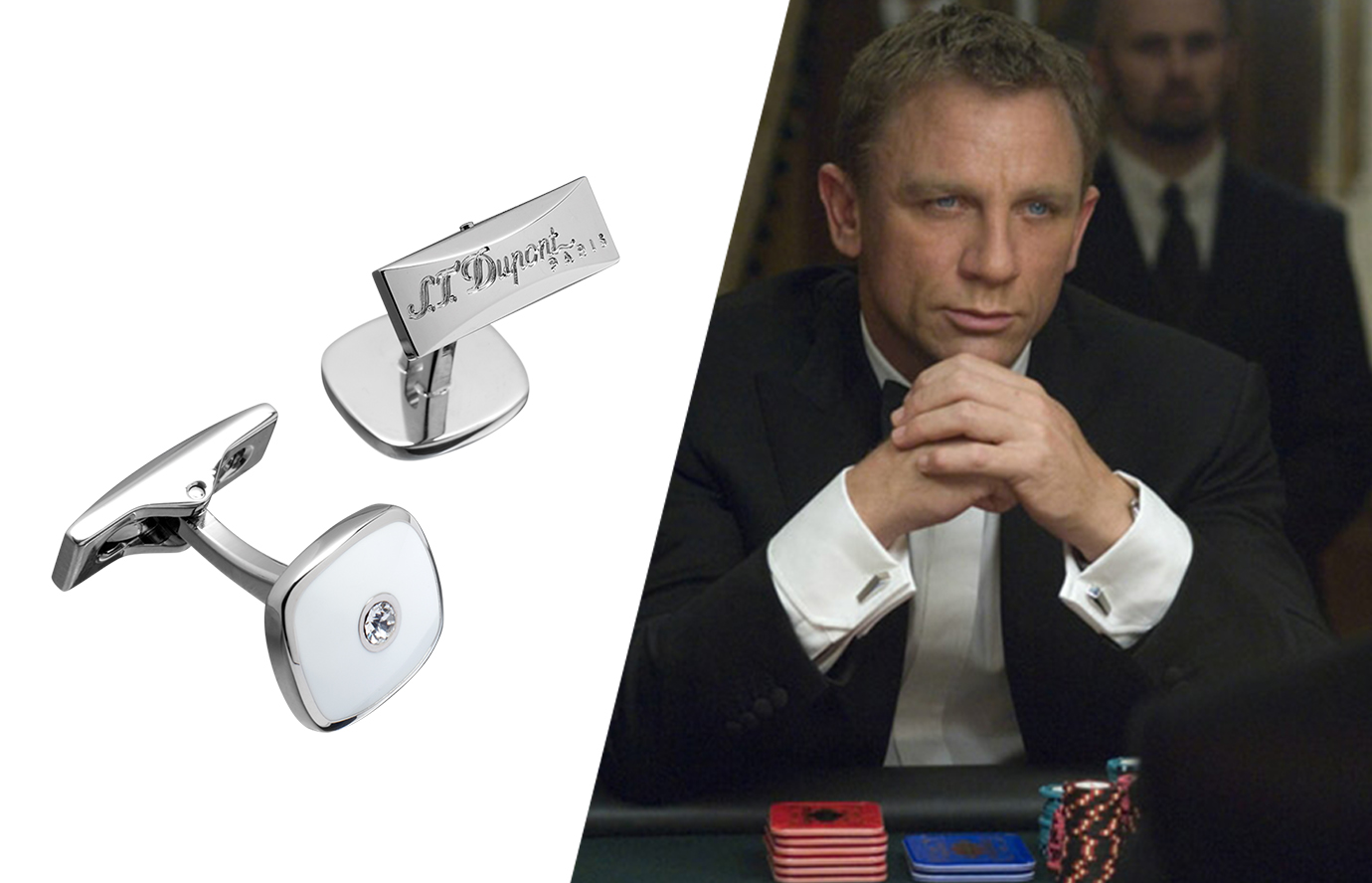 suit accessories: the cufflinks