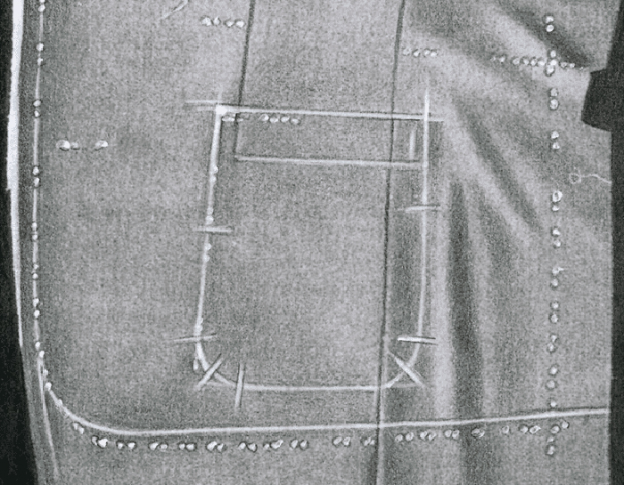 suit alterations: jacket pocket lining