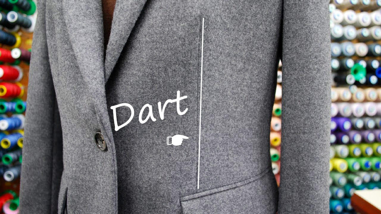 suit jacket body: dart feature