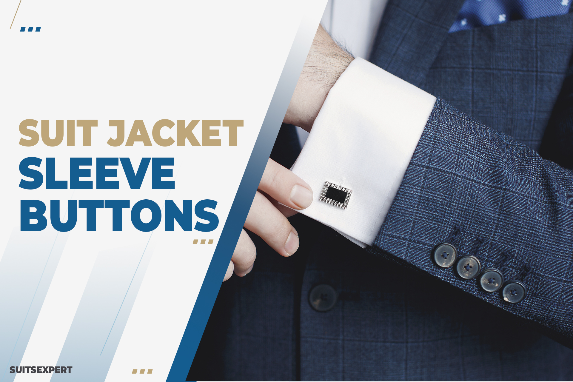 Suit Jacket Sleeve Buttons: Number & Styles