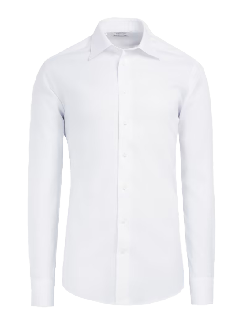 royal Oxford slim-fit white shirt by Suitsupply