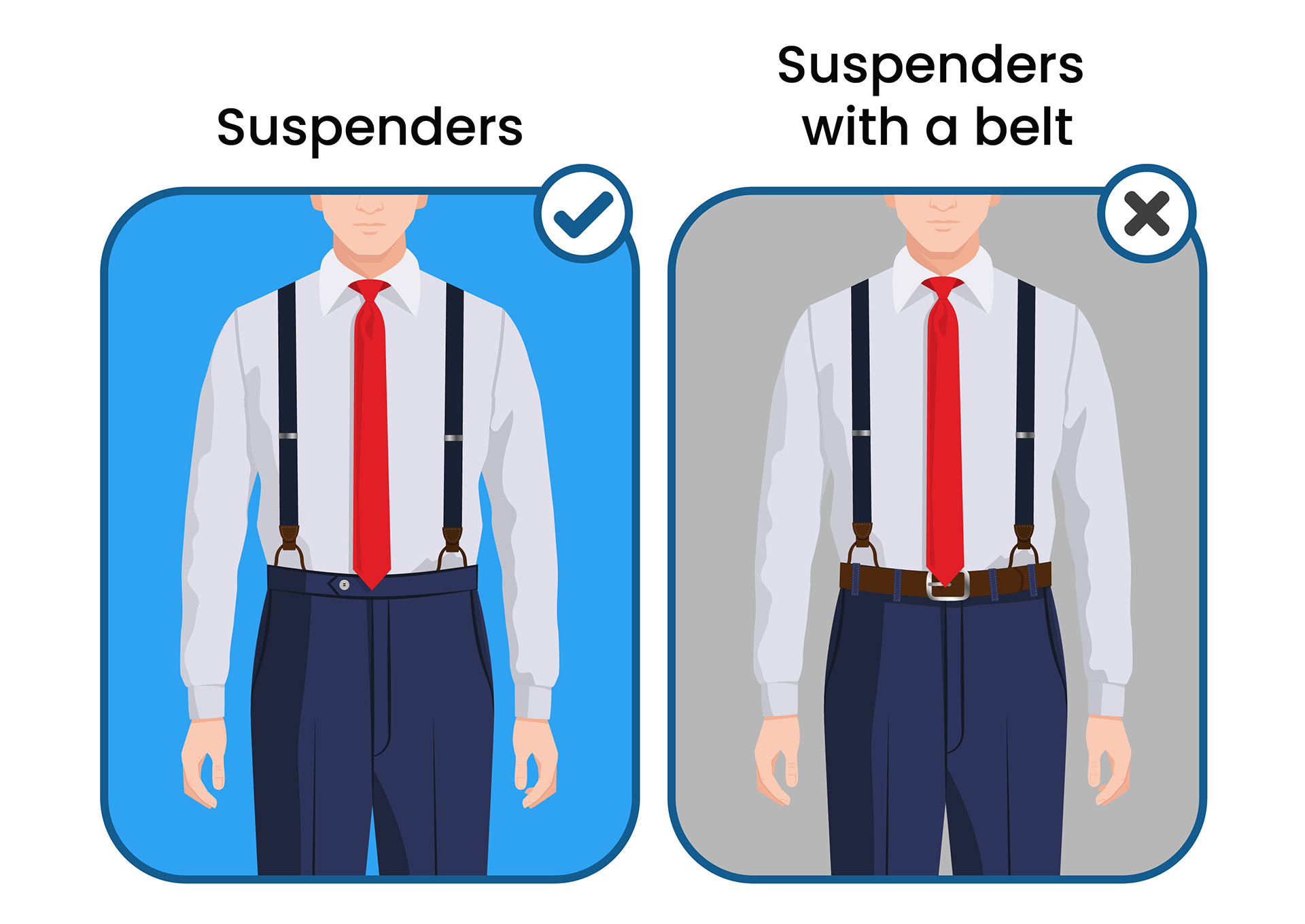 Belt Loops vs Side Adjusters How to Wear Your Suit Trousers