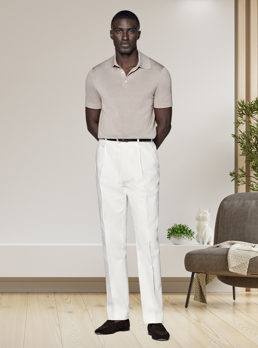 Loafers with polo shirt deals