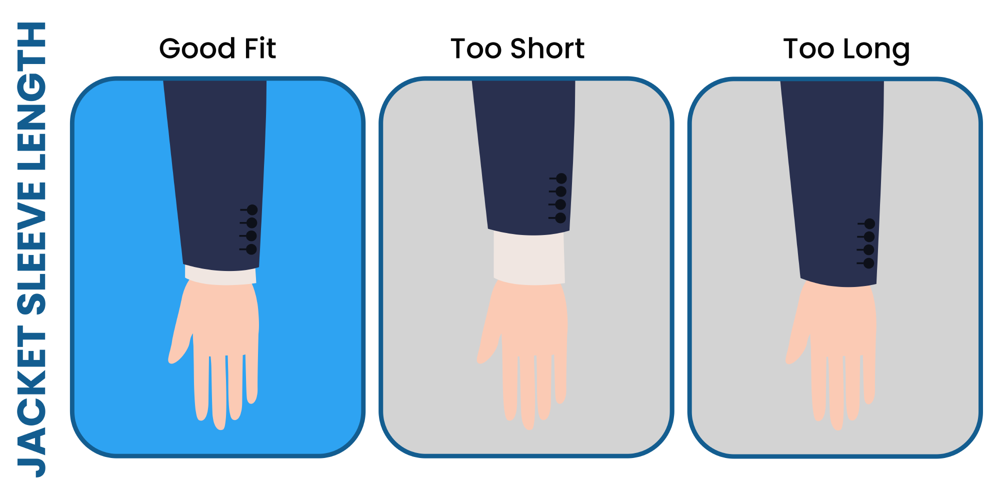 Short vs. Regular vs. Long Fit Suits & How to Find the Right Size
