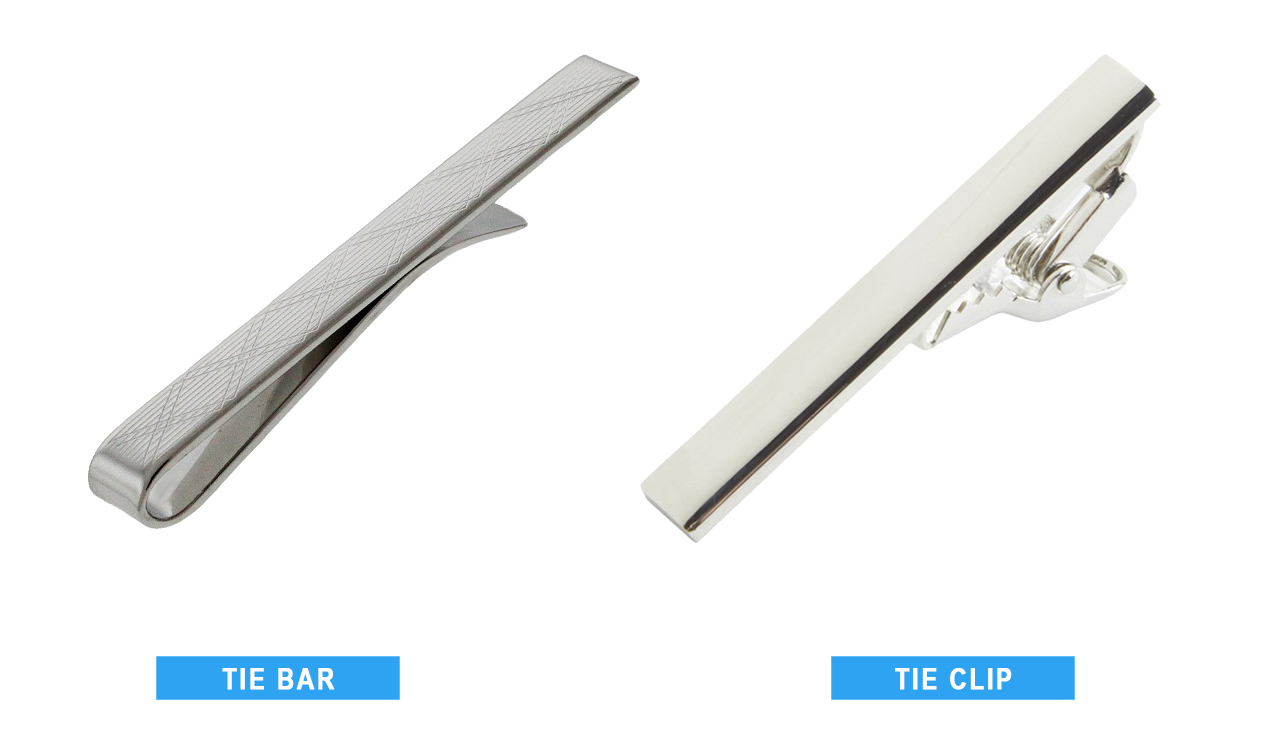 tie bar vs. tie clip differences