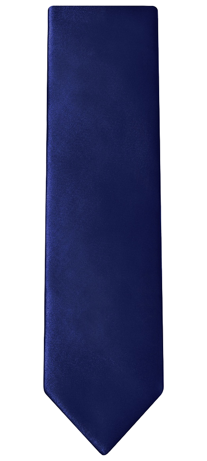 Microfiber navy blue tie by Ties.com