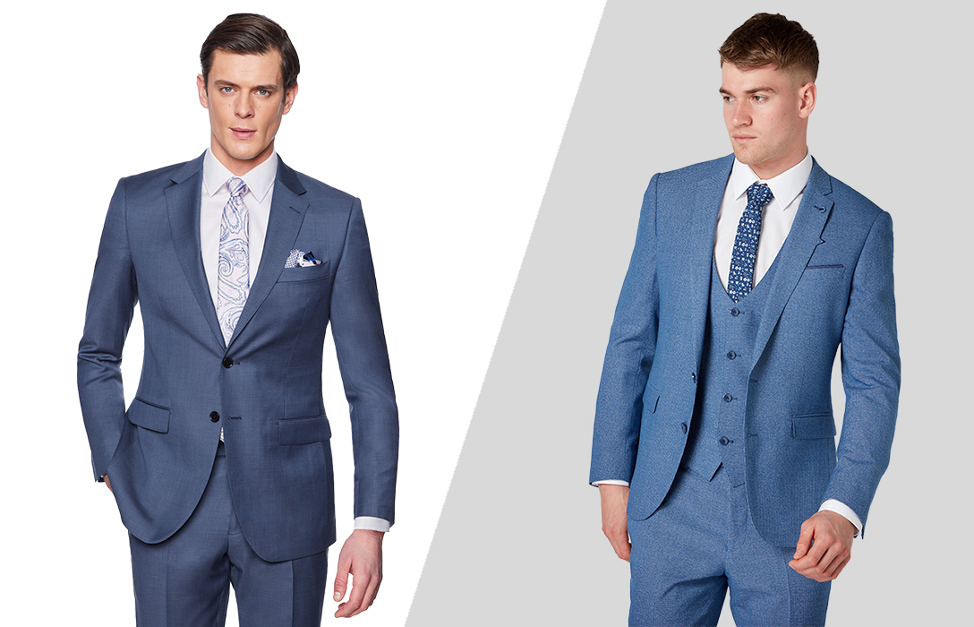 Differences Between Two-Piece & Three-Piece Suits