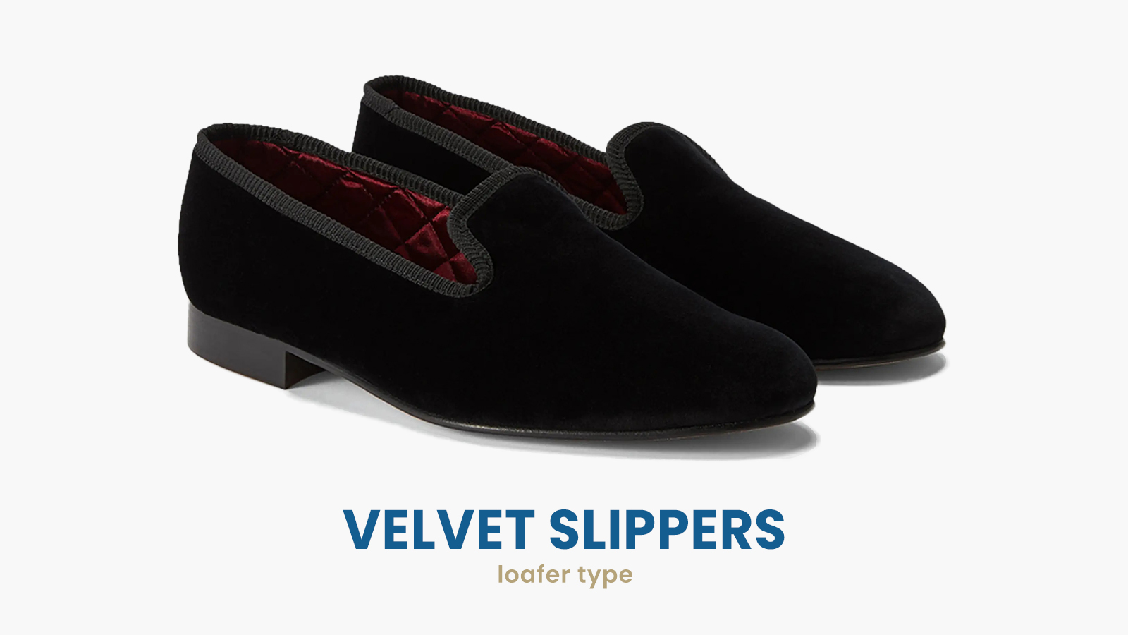 velvet slipper loafer