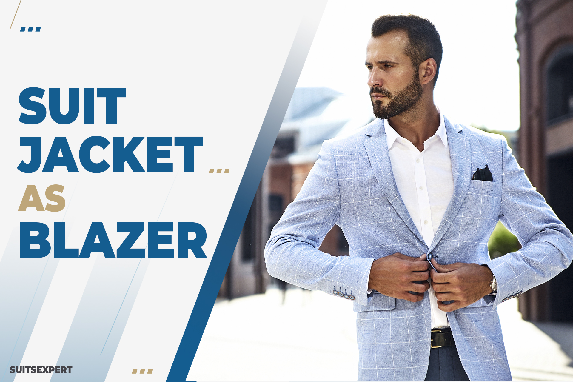 Can You Wear a Suit Jacket as a Blazer? - Suits Expert