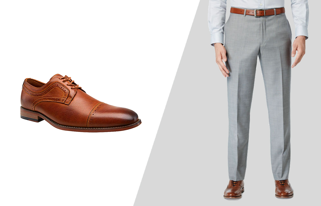 How to Wear Grey Pants and Brown Shoes Suits Expert