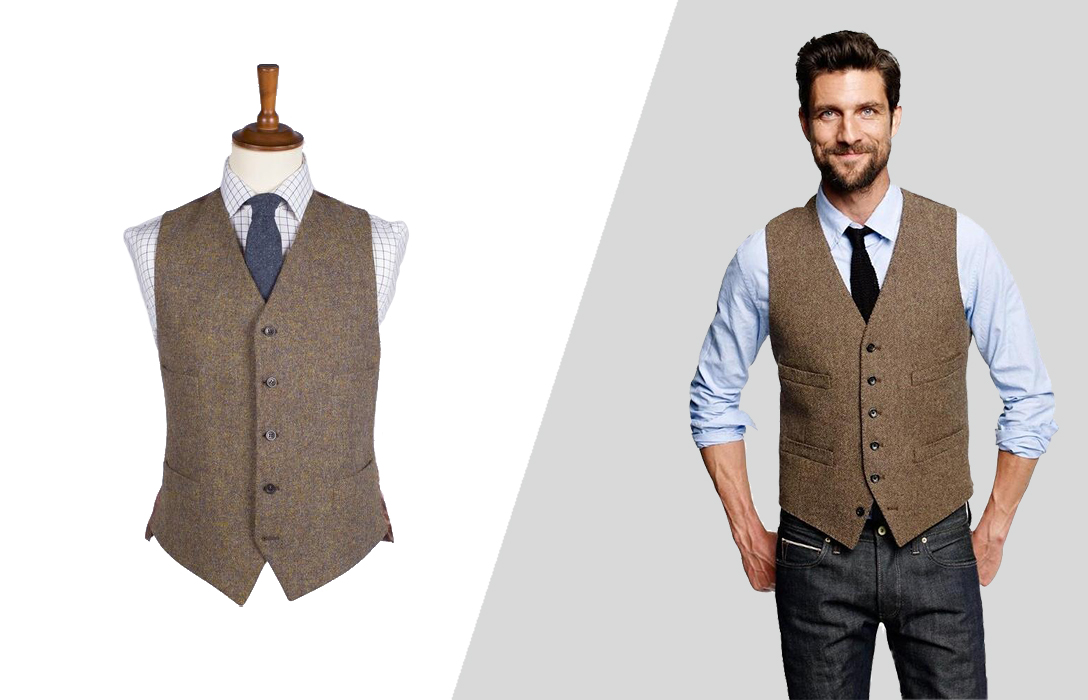 Casual vests deals with jeans
