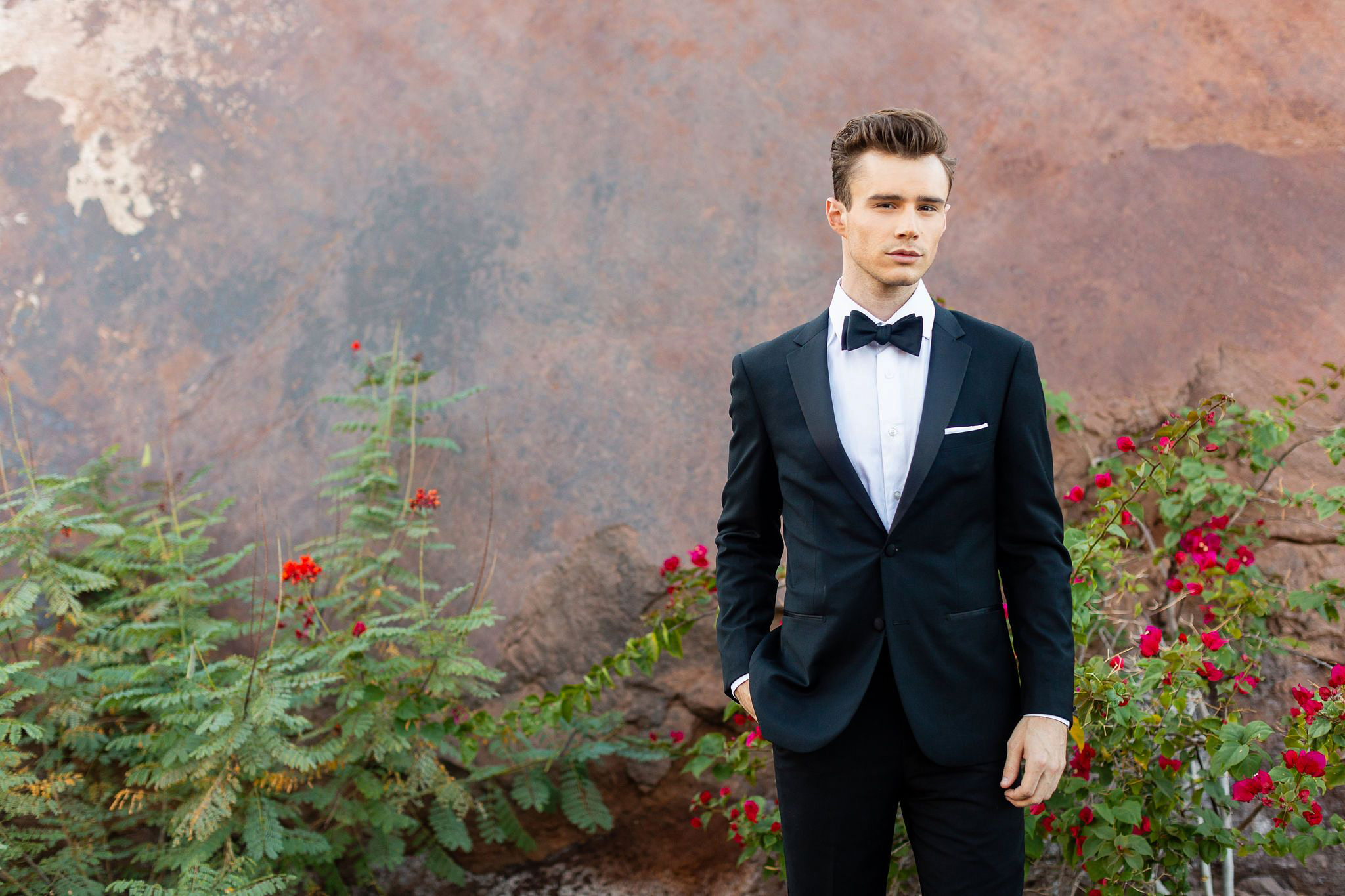 Men 2 Piece Suit Black Tuxedo Suit Perfect for Wedding One