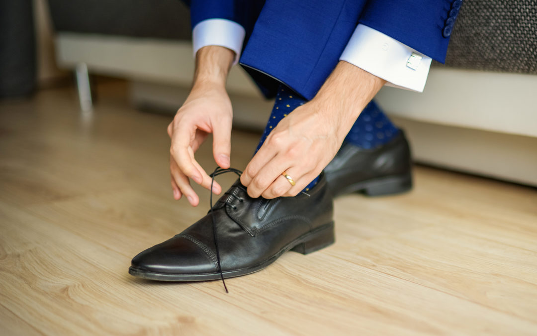 Wedding shoes and suit color combinations for men