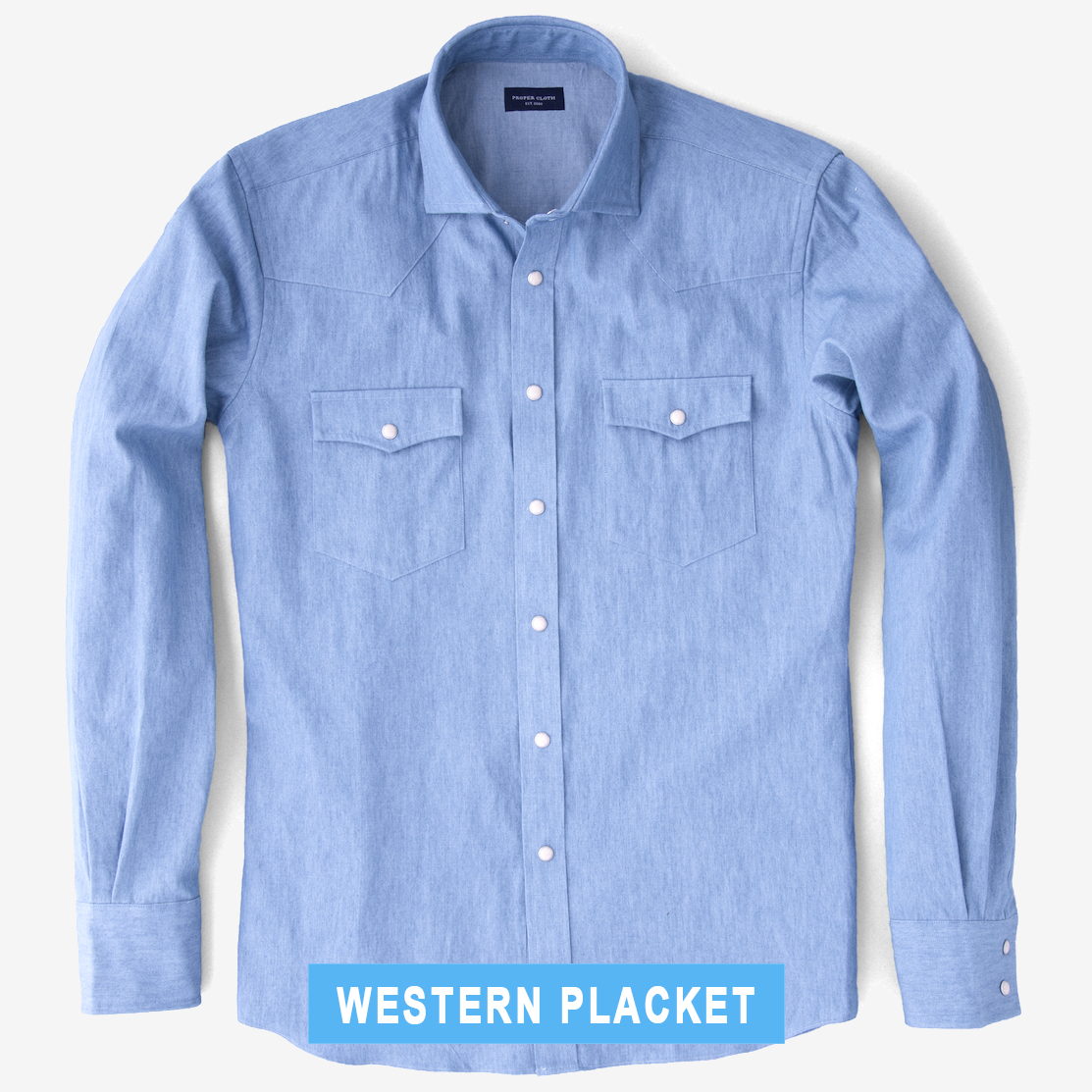 Western front placket