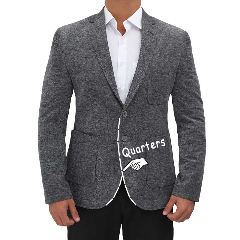 what are suit jacket quarters