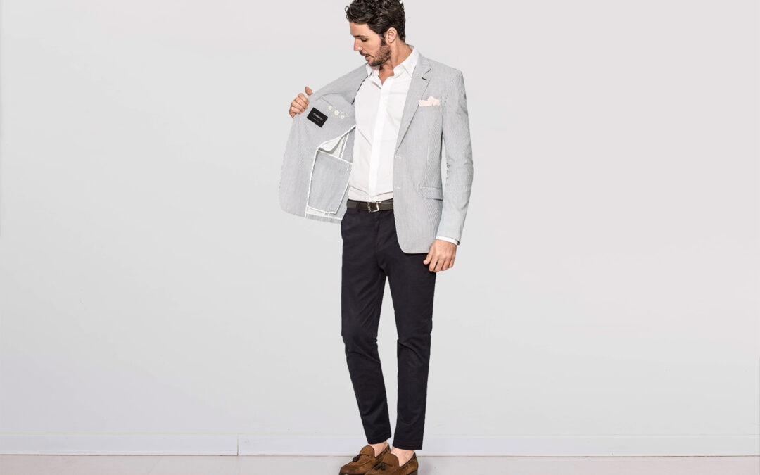 what is and how to wear an unstructured blazer