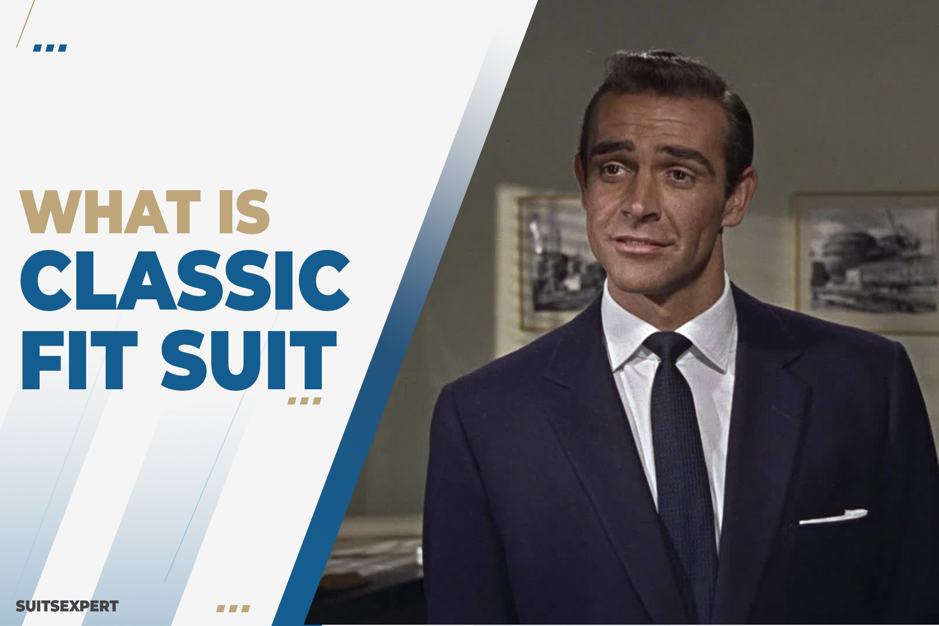 what is a classic-fit suit?