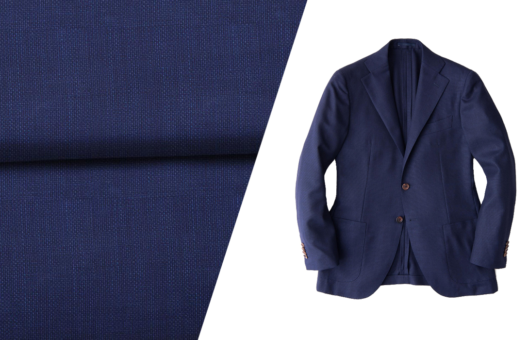 navy wool blazer